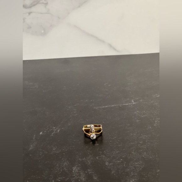 14K Diamond & Gold Ring Set - Picture 8 of 8